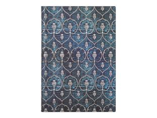 Paperblanks Flexis Blue Velvet - Carnet de notes - 130 x 180 mm - 88 feuilles / 176 pages - uni - velours bleu - couverture bleue