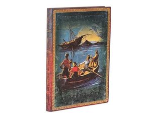 Paperblanks Flexis Enid Blyton - Cahier de notes - 120 x 175 mm - 88 feuilles / 176 pages - ligné - the famous five - couverture bleue