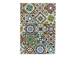 Paperblanks Portuguese Tiles - Agenda - 120 x 180 mm - 176 pages - pointillé - Porto - couvercle multicolore
