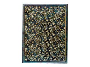 Paperblanks Wildflower Song - Journal - 175 x 230 mm - 144 pages - lined (8.11 mm) - couverture bleue