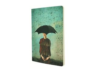 Paperblanks Free Your Mind - Cahier  A4 (210 x 297 mm) - 80 pages / 160 feuilles -  bleu