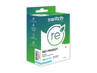 Switch RE - Paquete de 2 - negro, color (cian, magenta, amarillo) - compatible - caja para colgar - refabricado - cartucho de tinta (alternativa para: HP CH561EE, HP CH562EE)