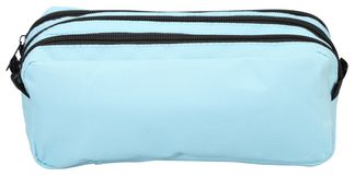 Trousse scolaire - 3 compartiments - bleu clair - Maxi School