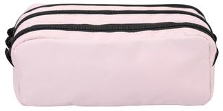 Trousse scolaire - 3 compartiments - rose - Maxi School