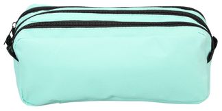 Trousse scolaire - 3 compartiments - vert pastel - Maxi School