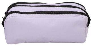 Trousse scolaire - 3 compartiments - violet - Maxi School