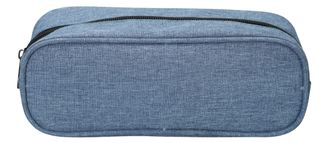 Trousse scolaire - 1 compartiment - bleu - Maxi School