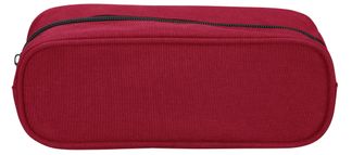 Trousse scolaire - 1 compartiment - rouge - Maxi School