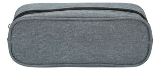 Trousse scolaire - 1 compartiment - gris - Maxi School