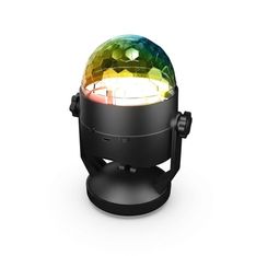 R-Music - Spot Disco Boule LED - sur pied - Effet Lumière Multicolore