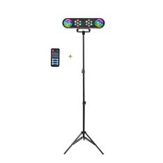 R-Music - SPOTS DJ LED sur trépied - Multicolore