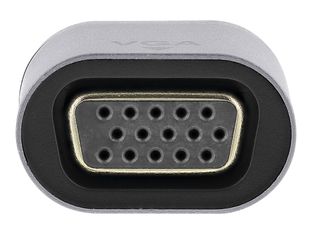 T'nB iClick - Adaptateur vidéo - 24 pin USB-C (M) pour HD-15 (VGA) (F)- gris foncé