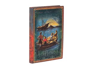 Paperblanks Flexis Enid Blyton - Cahier de notes - reliure piquée - mini - 90 x 140 mm - 104 feuilles / 208 pages - ligné - the famous five - bleu