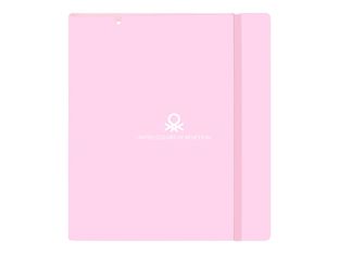 BENETTON - Archivador de anillas - ancho de la espina: 40 mm - L - para escuela