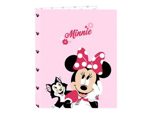 SAFTA Minnie Mouse - Archivador de anillas - ancho de la espina: 40 mm - para 265 x 330 mm - Naive