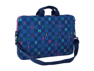 SAFTA - Funda de transporte para portátil - 15.6" - Benetton "Damero"