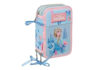 SAFTA - Portalápices - triple, 37 pcs - Frozen "Ice Magic"