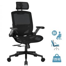 Fauteuil gamer SPEEDER ONE - accoudoirs réglables - appui-tête intégré - noir