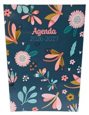 Agenda scolaire Libellule - 1 jour par page - 12x17 cm - Les Editions du Belon