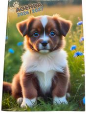 Agenda scolaire Chiot - 1 jour par page - 12x17 cm - Les Editions du Belon