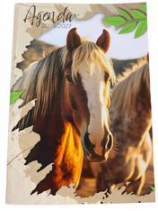 Agenda scolaire Cheval - 1 jour par page - 12x17 cm - Les Editions du Belon