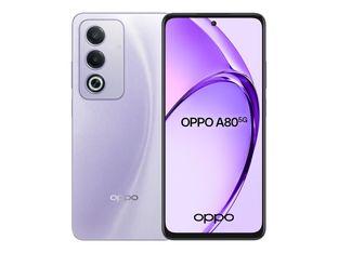 OPPO A80 - 5G smartphone - SIM doble - RAM 8 GB / Memoria interna 256 GB - microSD slot - pantalla LCD - 6.67" - 1604 x 720 píxeles (120 Hz) - 2 x cámaras traseras 50 MP, 2 MP - front camera 8 MP - moonlight purple