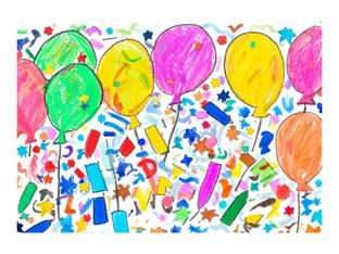 Kangaro - Postcard - 10.5 x 15 cm - blank - blanc - pack de 50