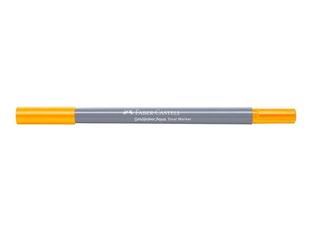 Faber-Castell GOLDFABER Aqua - Combinaison de pinceau et de crayon fin - jaune chrome foncé