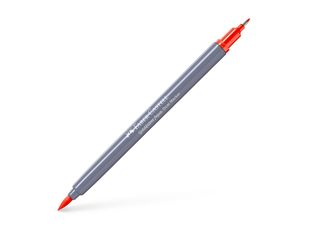 Faber-Castell GOLDFABER Aqua - Combinaison de pinceau et de crayon fin - orange de cadmium foncé