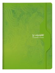 Calligraphe 7000 - Cahier 24 x 32 cm - 96 pages - grands carreaux (Seyes) - vert