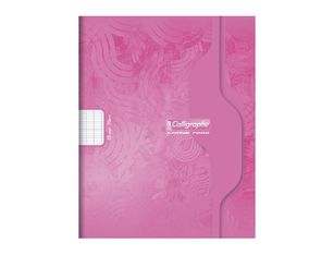 Calligraphe 7000 - Cahier 24 x 32 cm - 96 pages - grands carreaux (Seyes) - rouge