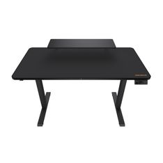 Bureau E-Star 120 - Bureau gaming assis/debout - réglage électrique - L120 cm - noir