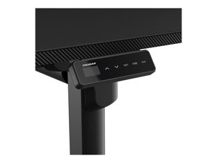 Bureau E-GRAV 180 - Bureau gaming assis/debout - réglage électrique - L180 cm - noir