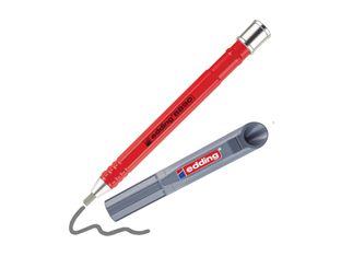 edding 8890 - Lápiz de carpintero - HB - gris - replegable