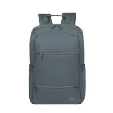 RIVACASE Ulsan 8265 - Sac à dos pour ordinateur portable 15,6" - gris – Imperméable et Compact