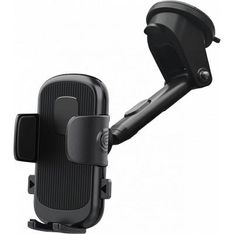 BigBen - Support de voiture pour smartphone avec fixation ventouse pare brise ou tableau de bord et maintien ajustable