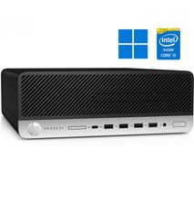 HP ProDesk 600 G4 - Unité centrale reconditionnée - SFF i5-8500 - 8Go RAM - 512Go SSD - Windows 11