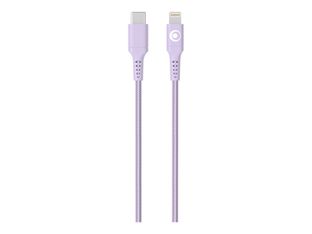 BIGBEN Connected - Câble Lightning - 24 pin USB-C mâle pour Lightning mâle - 1.2 m - violet