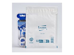 Antalis - Sac d'expédition - 150 x 210 mm - autocollant - papier bulles - étanche, indéchirable - blanc - pack de 100