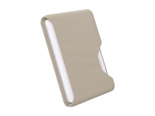 Speck - Porte-cartes de visite pour 3 cartes de crédit - avec clic verrou - compatibilité avec MagSafe - pale oak, terre d'ombre foncée