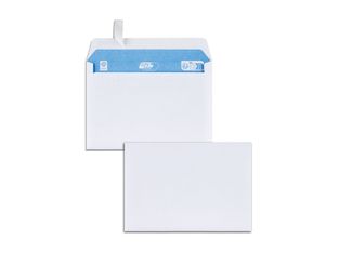 GPV SAINT-LOUIS - Enveloppe - carnet - International C6 (114 x 162 mm) - côté ouvert - auto-adhésif (peler et sceller) - blanc - pack de 20