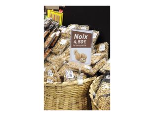 INOVSHOP - Présentoir - Montage par pince - pour A5 - transparent (pack de 10)