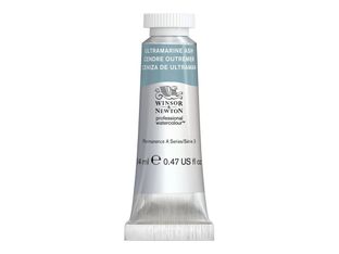 Winsor & Newton PROFESSIONAL - Peinture - aquarelle - ultramarine ash - transparent - 14 ml