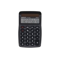 MAUL ECO MJ 455 - Calculatrice solaire - 8 chiffres - noir