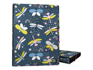 Grafoplas BITS&BOBS - Carpeta de 3 solapas - para Folio - libélula