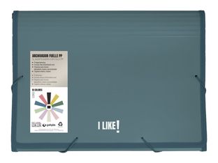 Grafoplas I Like! - Archivo de expansión - 13 piezas - para Folio - azul oscuro