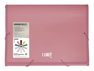 Grafoplas I Like! - Archivo de expansión - 13 piezas - para Folio - rosa