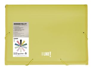 Grafoplas I Like! - Archivo de expansión - 13 piezas - para Folio - amarillo