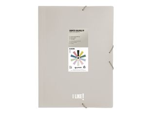 Grafoplas I Like! - Carpeta de 3 solapas - para Folio - arena