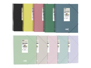 Grafoplas Maxiplas I Like! - Libro de pantalla - 60 compartimentos - para A4 (210 x 297 mm) - rosa